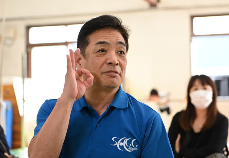 山川代表の写真